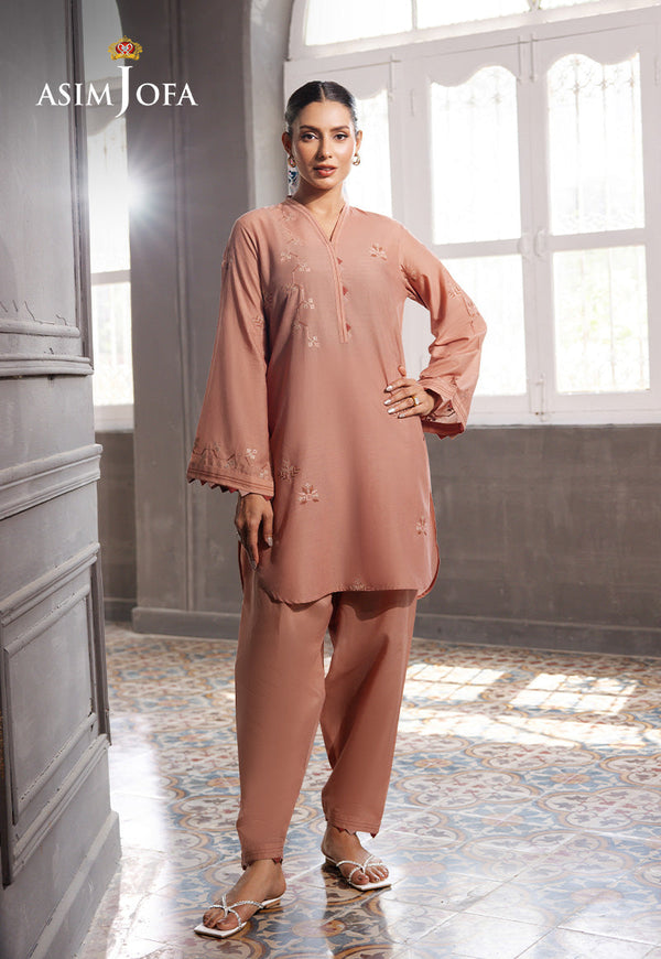 AJPB-189 EMBROIDERED CAMBRIC STITCHED 2PCS