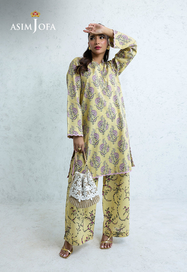 AJPB-205 PRINTED CAMBRIC STITCHED 2PCS