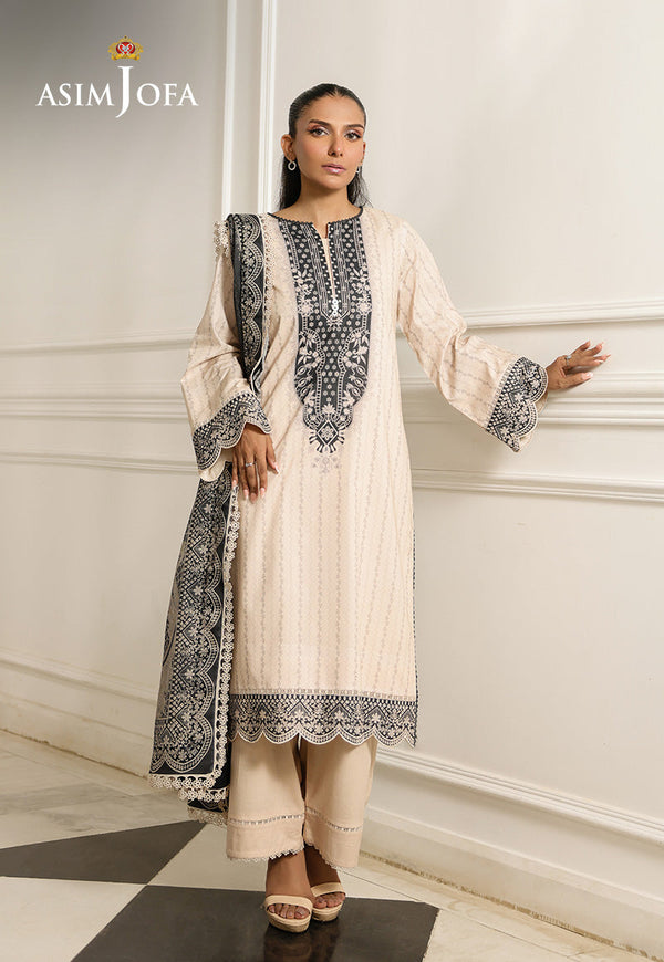 AJMCH-16 DIGITAL PRINTED LAWN UNSTITCHED 3 PCS