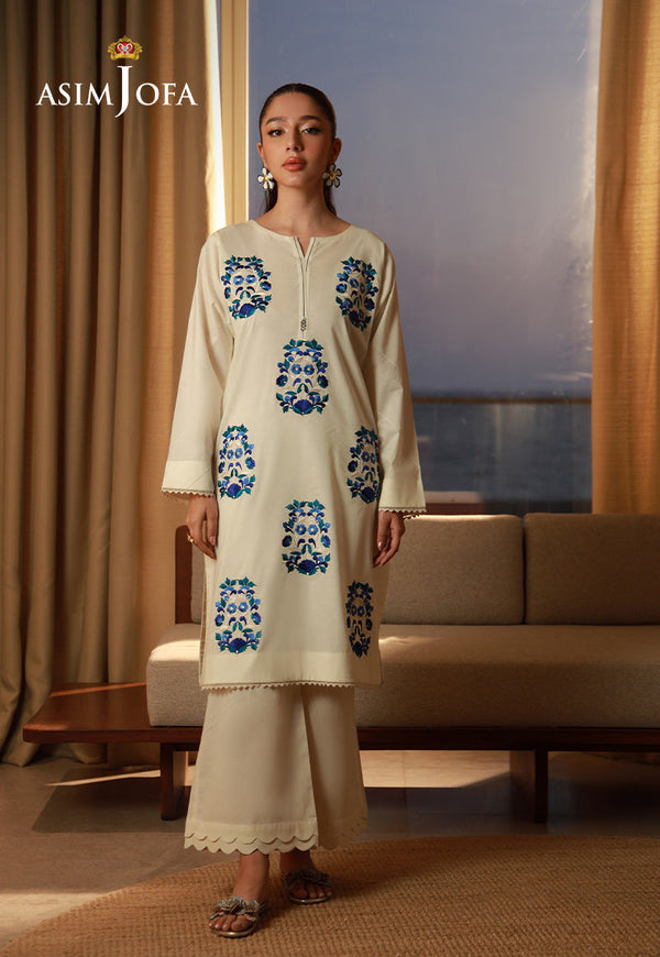 AJPB-176 EMBROIDERED CAMBRIC 2 PCS