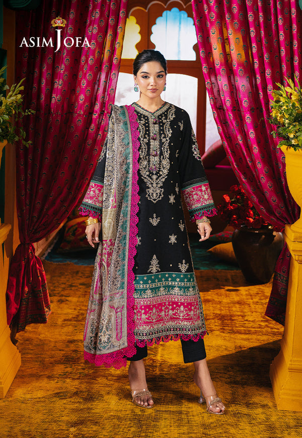 AJRAD-20-XS EMBROIDERED JACQUARD 3 PCS