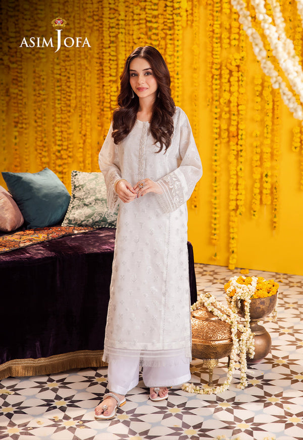 AJFP-12 EMBROIDERED ZARI JACQUARD 2PC